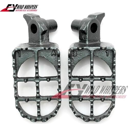 Motorcycle Footrests Footpegs Foot pegs For Yamaha YZ85 YZ125 YZ250 YZ250F WR250F WR400F WR426F WR450F For GAS GAS Enducross EC