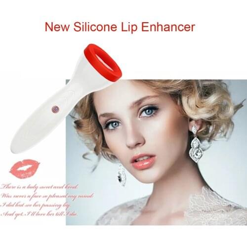 Portable Silicone Lip Plumper Automatic Lip Augmentation Electric Plumping Device Beauty Instrument Fuller Bigger Thicker Lips