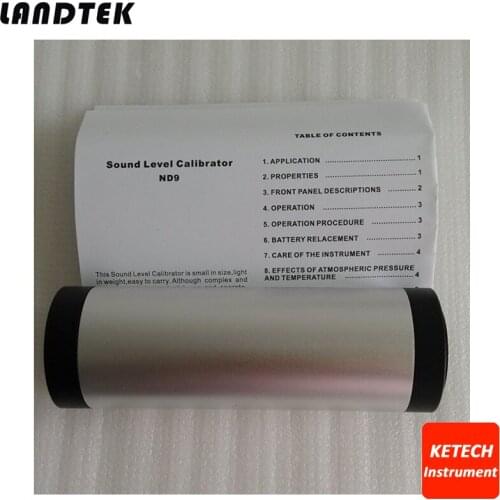 ND9A Lantek Portable Noise Level Meter Calibrator