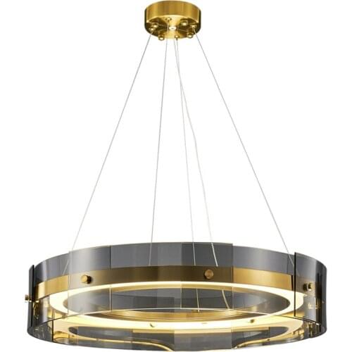 Light luxury post-modern minimalist chandelier model room dining room living room creative chandelier