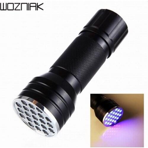 SUNSHINE ss-003 21 led Invisible UV Light Glue for Money Check UV curing lights flashlight Used for mobile phone motherboard rep