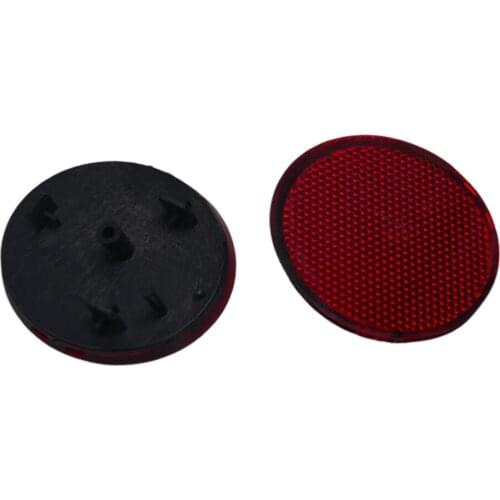 Round Reflectors Light Bumper Reflective Strips For QASHQAI 2007-2015