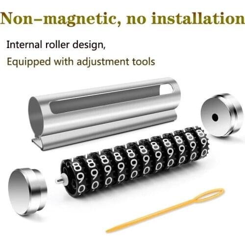 Universal Car Temporary Parking Card Rotate Phone Number Plate Aluminum Stickers Park Stop in Car-styling Goods Auto Accessories