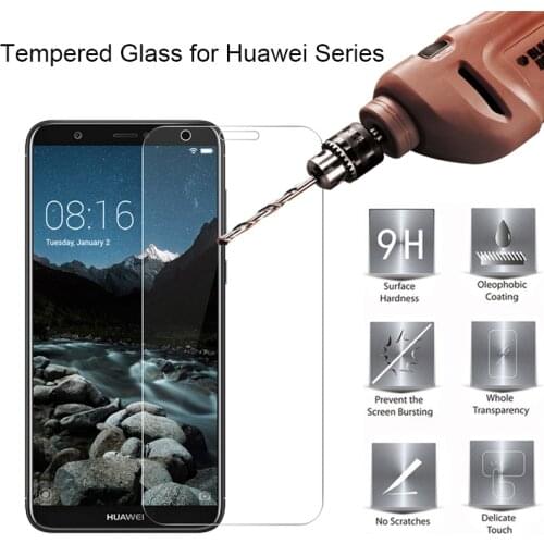Tempered Glass For Huawei Y9 prime 2019 P20 P Smart Plus 2019 P30 pro mate 20 10 lite pro Screen Protector For Honor 8X Max Film