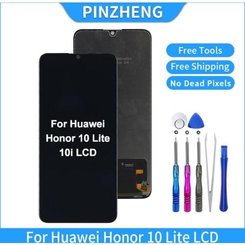 PINZHENG 6.21" LCD For Huawei Honor 10 Lite LCD Display Touch Screen Replacement Display For Honor 10i HRY-LX1 HRY-LX2 HRY-LX1T