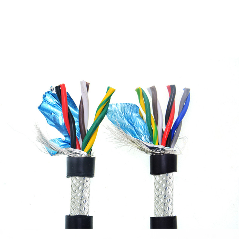 1M 20AWG 22AWG 18AWG 2 core 4 core 6 core 8 core meter 485 communication signal wire RVSP pure copper twisted pair shielded wire