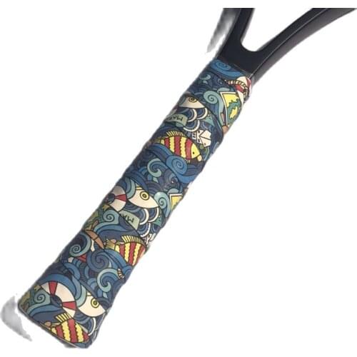 1PCS ZARSIA 2021 new printing Anti-Slip badminton overgrips tennis racket overgrips squash racket grips
