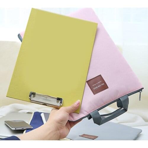 A4 Size Nylon Document Bags File Folder Organizer with Handles for Office School Teachers Students Business 13inch Laptop Tablet