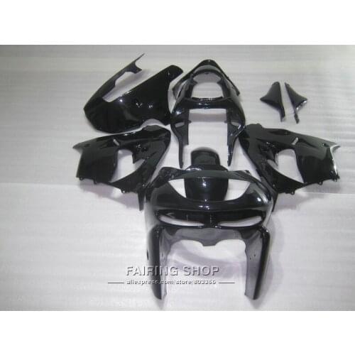 Free 7 gifts fairings For Kawasaki ZX9R 1998 1999 classical black bodywork fairing kit ninja zx9R 98 99 XG36