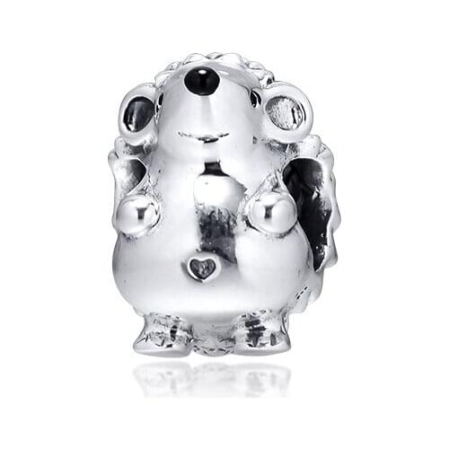 CKK Fits Pandora Bracelet Nino the Hedgehog Beads for Jewelry Making Charms silver 925 original Bead Charm Kralen Pulsera