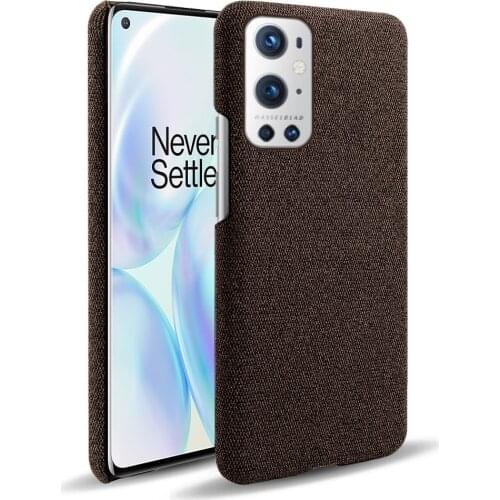 Suitable for one plus 9 pro mobile phone case solid color frosted cloth pattern simple protective cover