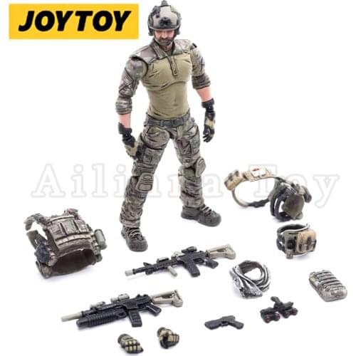 [Pre-Order]JOYTOY 1/18 Action Figure Hardcore US Navy Seals Assaulter Anime Collection Military Model Free Shipping