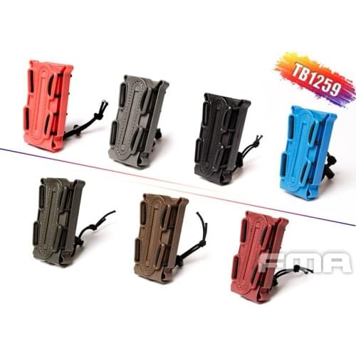 FMA TB1259 SOFT SHELL SCORPION MAG CARRIER BK For 9mm
