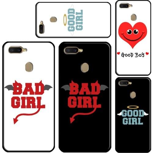 Good Bad Girl Best Friend Phone Case For OPPO A91 A15 A5 A9 A53 A31 2020 A5S A3S A1K A52 A72 F5 F7 Reno 2 Z 4 Pro