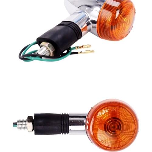 Motorcycle Turn Signal Indicator Light Turning Amber Bulb Blinker Flash Lamp for SUZUKI Bandit250 GSF400 74A 75A 77A XV250