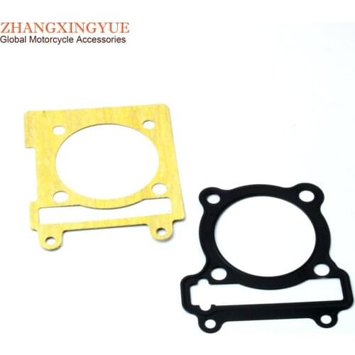 Scooter 67mm Big Bore Cylinder Gasket Set Top End for Yamaha Bws125 Zuma125 Cygnus125 YW125 Bws Zuma Cygnus YW 125cc 4-Stroke