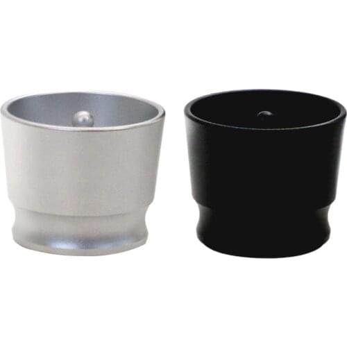 Portable Stainless Steel Coffee Powder Receive Cup Coffee Machine Powder Receiver with Lid Kitchen Supplies