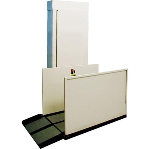 Qiyun CE ISO Hydraulic Handicapped Indoor or Outdoor Wheelchair Lift For Disabled