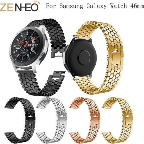 Strap Replacement Watchband for Samsung Galaxy Watch 46mm Gear S3 Classic Frontier Smart Watch Band Wrist Strap Link Bracelet