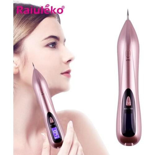 Lcd Plasma Pen Led Lighting laser Freckle Remove Pen Wart Mole Tattoo Remover Machine Skin Tag Removal Spot Cleaner Beauty Care