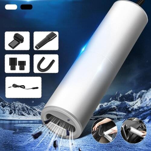 VEHICAR Wireless Portable Car Vacuum Cleaner High Power Mini Handheld 120W/5000Pa For Car Interior Cleaning Duble-Use Wet Dry