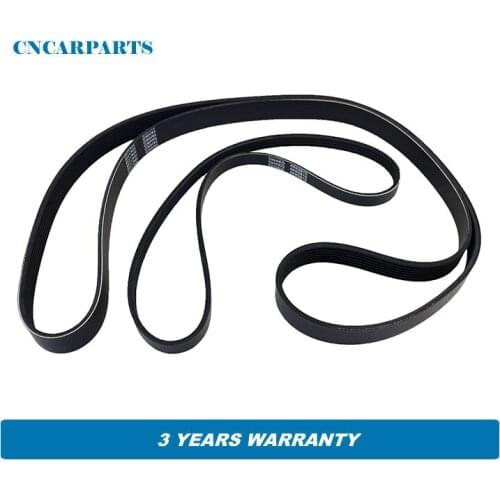2x Serpentine Fan Belt Fit for Nissan Navara 2.5L D40 YD25DDTI DOHC 2010 Onward