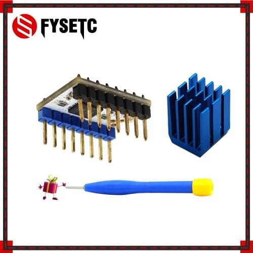 20pcs TMC2130 V1.0 Step Motor Mute Driver Stepstick Power Tube Built-in Driver Current 1.4A Peak Current 2.5A VS TMC2100 TMC2208