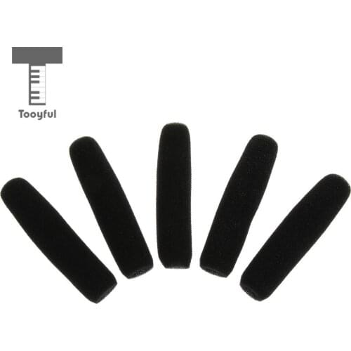 5pcs Microphone Windscreen Foam Sponge Shotgun Cover for Interview Microphone