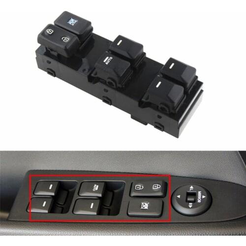 Car Auto For GUIDE Kia 2011 2012 2013 2014 2015 2016 Electric Power Window Switch Button 93570-1X000 93570-3W400WK