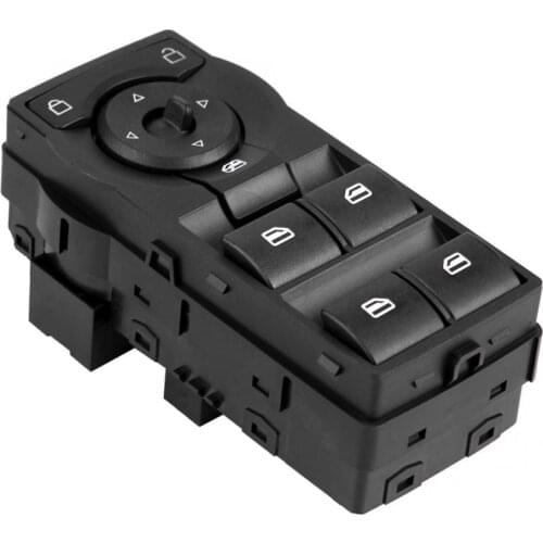 Car Auto Black Electric Master Power Window Control Switch with Red Illumination for Holden Commodore VE 07/2006-05/2013