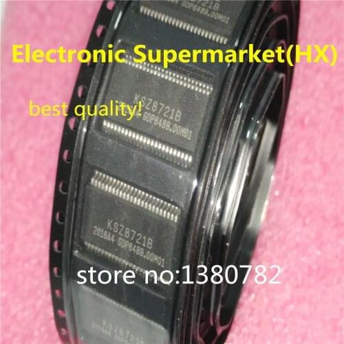 Free Shipping 10pcs/lots KSZ8721B KSZ8721 TSSOP-48 New original IC In stock