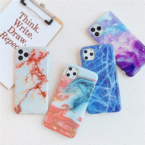 New Fashion Phone Case for iPhone 11 Pro Max X XR Soft TPU Silicone Case Cover for iPhone XS Max 6 6S 7 8 Plus Phone Shell
