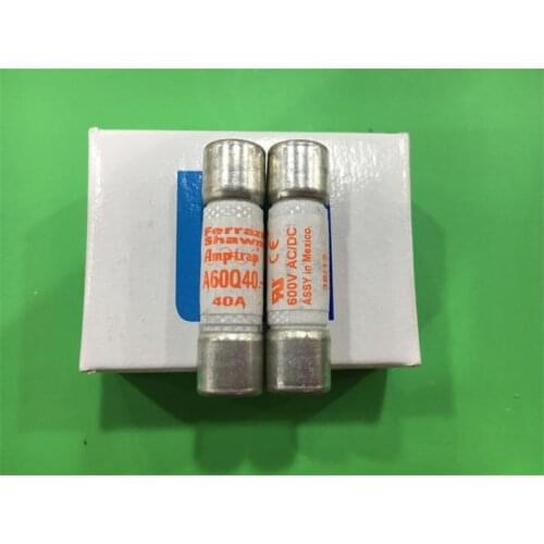 Free shipping 5pcs A60Q40-2 fuse fuse Ferraz French Roland 10X38MM 40A 600V new genuine