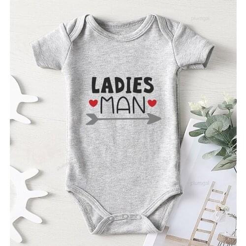 Children Jumpsuits Baby Boys Summer Clothes Toddler Girl Winter Costume Love Printing Ladies Man Newborn Girls Autumn Rompers