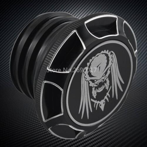 Motorcycle Fuel Gas Tank Cap Custom Decorative Oil Gas Cap Trim For Harley Sportster XL Dyna Softail Trike Touring Road King
