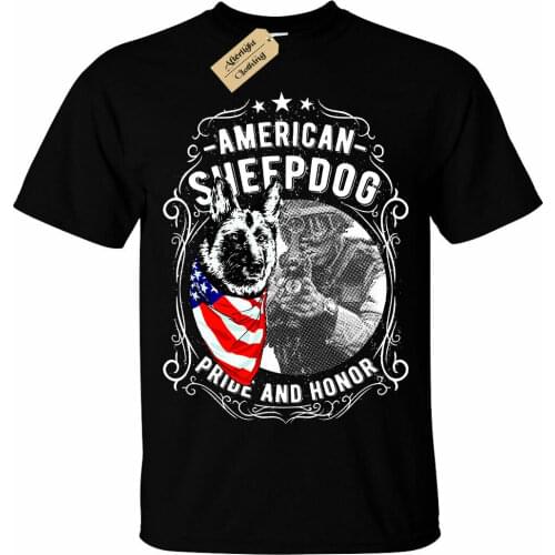American Sheepdog T-Shirt Unisex Mens