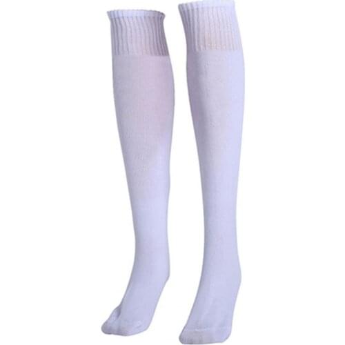 1 Pair Sports Socks Solid Color Anti-slide Cotton Anti-slide Knee Socks for Sports Mens Socks Underwear