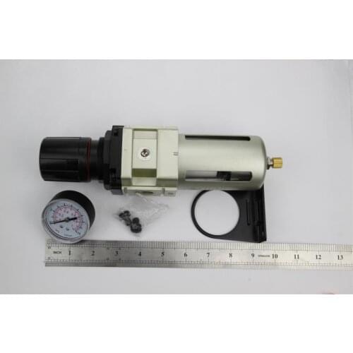 SNS Pneumatic filter regulator AW4000-03A 1/8"PT thread water separator air source processor SMC type pressure drain