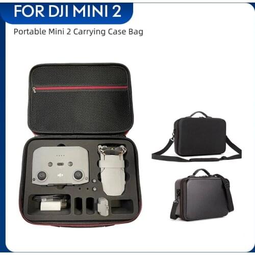 Portable Mini 2 Carrying Case Bag Drone Waterproof Travel Case Storage Bag Box for DJI Mavic Mini 2 Accessories Nylon PU Case