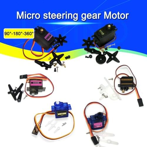 10PCS SG90 MG90S MG995 MG996R SG92R Servo Metal Gear for Model Helicopter Boat For UNO DIY Javino