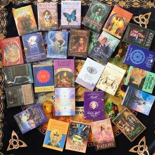 Random 156 Cards 2 Box Set Goddess EARTH WISDOM Tarot Astrology Constellations Fixed Star Universe Fate Love Forecast Card