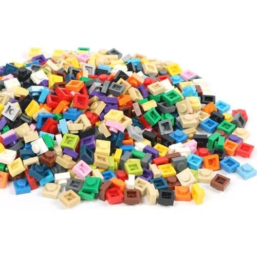 1*1 100g/lot 1 Point Block Construction Building Blocks Birkcs Parts Mix DIY Model Building Figure Eduational Toys For Kids