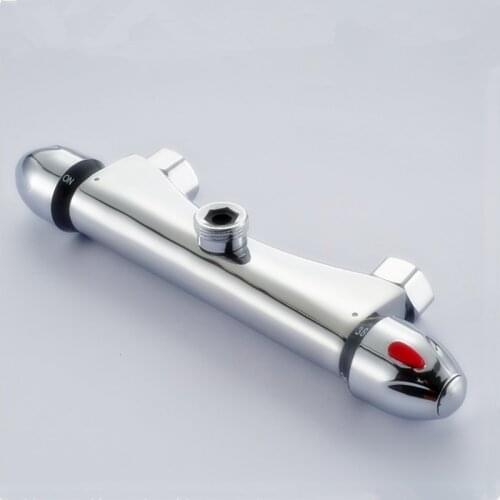 Intelligent thermostatic faucet shower nozzle brass thermostatic mixing valve bathroom faucet Wall Mounted Shower mixer faucet