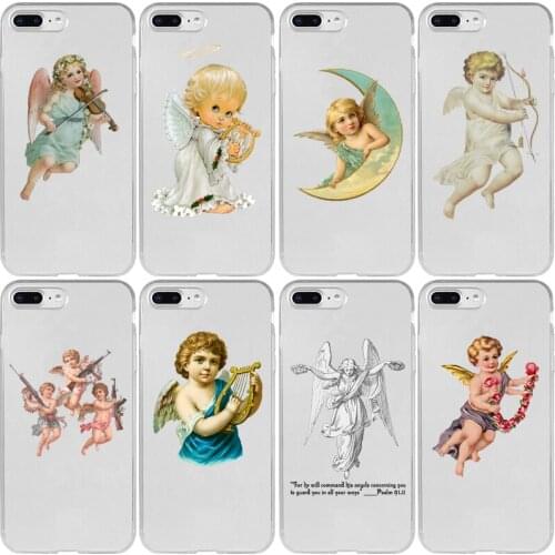 Funny Cute Angel Art Cover Case for Xiaomi Redmi Note 9 9S 9A 9C 8T 8 7 6 5 4 Pro Max Prime