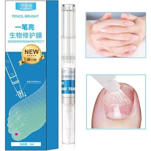 1/4pcs 3ml Anti Fongique Infection Fungal Treatment Finger Foot Nail Bright Pencil Anti Fungus Biological Repair Plaster