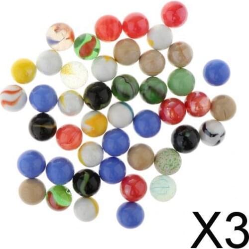 3xMarbles Ball Toy Chinese Checkers Home Decor Kid Party Bag Filler Supplies