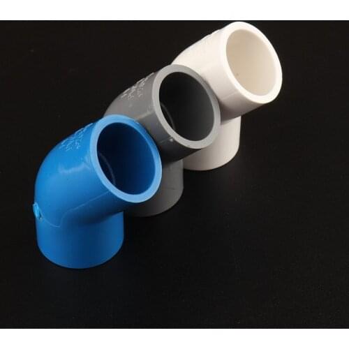 30pcs Elbow 45 Degree 20mm PVC Pipe 135 Degree Elbow Connector for PVC Tube Water Supply Irrigation Aquarium Circulation