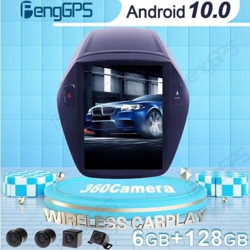 360 Camera Car DVD Player GPS Navigation For Hyundai IX35 2010-2015 Tesla Style Android Radio Car Stereo Multimedia Headunit