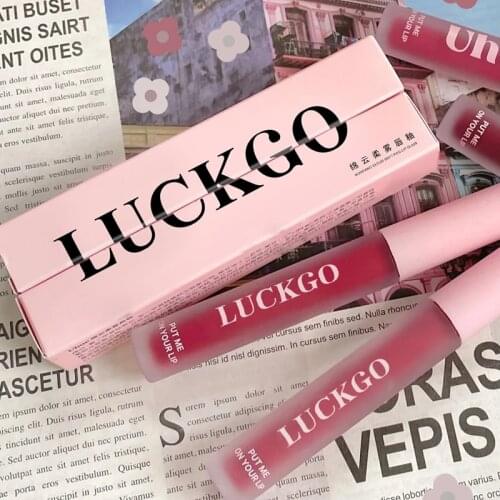 Velvet Lip Mud Silky Lipstick Matte Mirror Lip Glaze Not Easy To Remove Long Lasting Waterproof Sexy Red Lip Makeup TSLM2