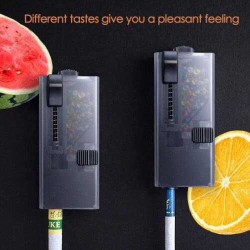 Cigarette Blast Beads Pusher DIY Filter Capsule Push Box Burst Bead Cigarette Maker For Dia 3.8mm Smoking Accessories Tools